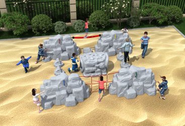 ky开元儿童攀爬墙攀岩石钻