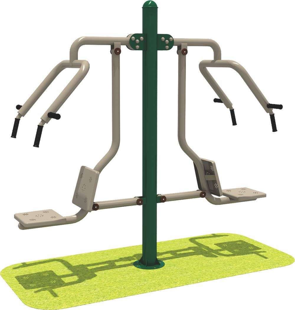 ky开元健身器材 限位双人坐