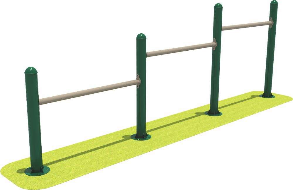 ky开元健身器材 三人压腿器