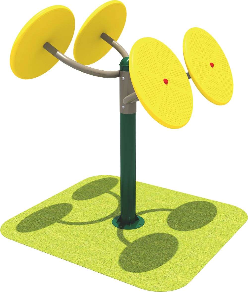 ky开元健身器材 双位塑料推