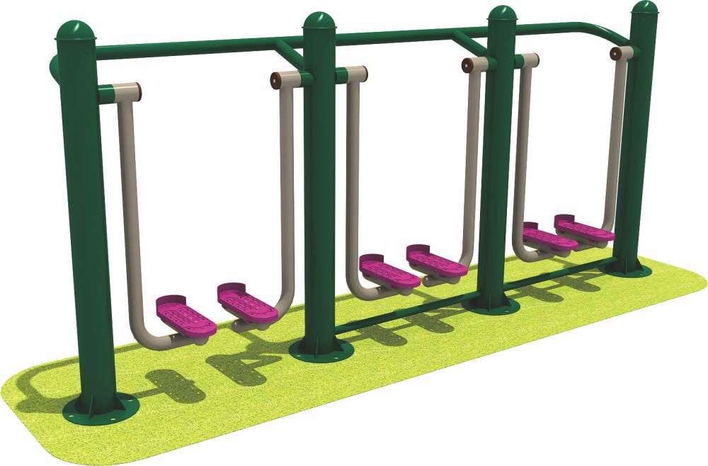 ky开元健身器材 三人漫步机