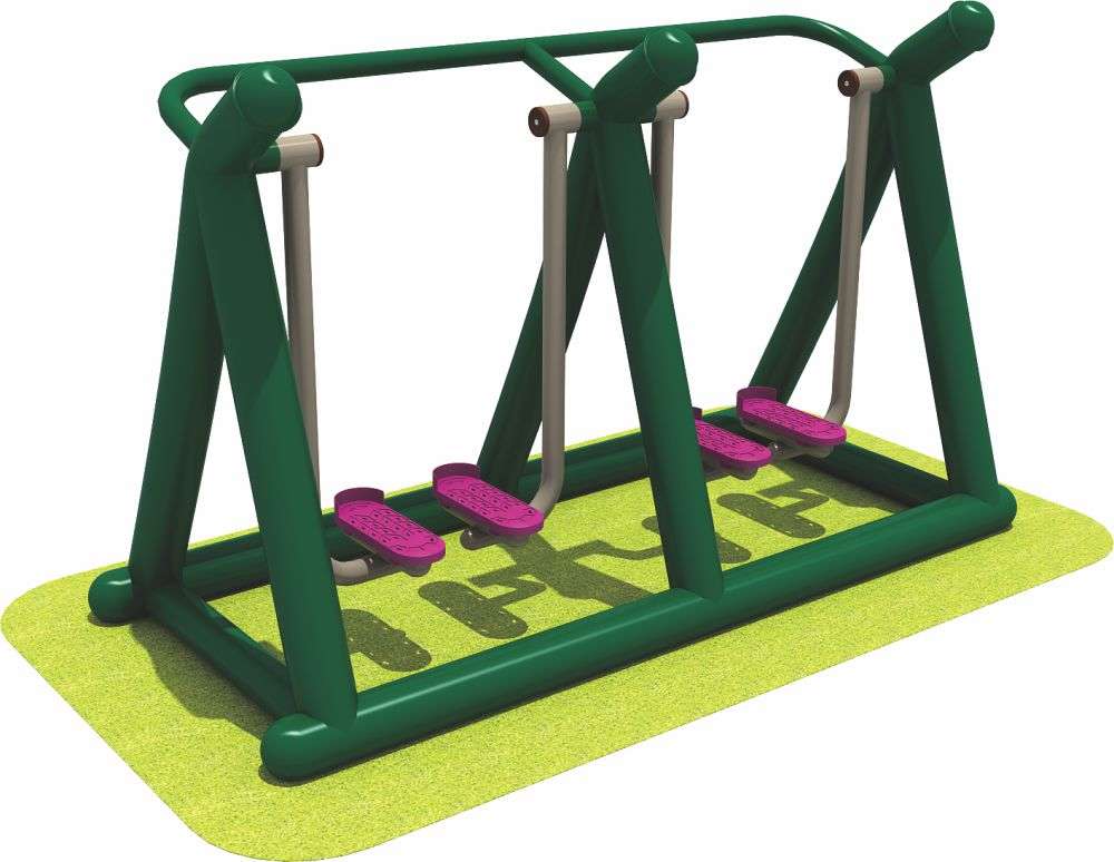 ky开元健身器材 两人落地漫